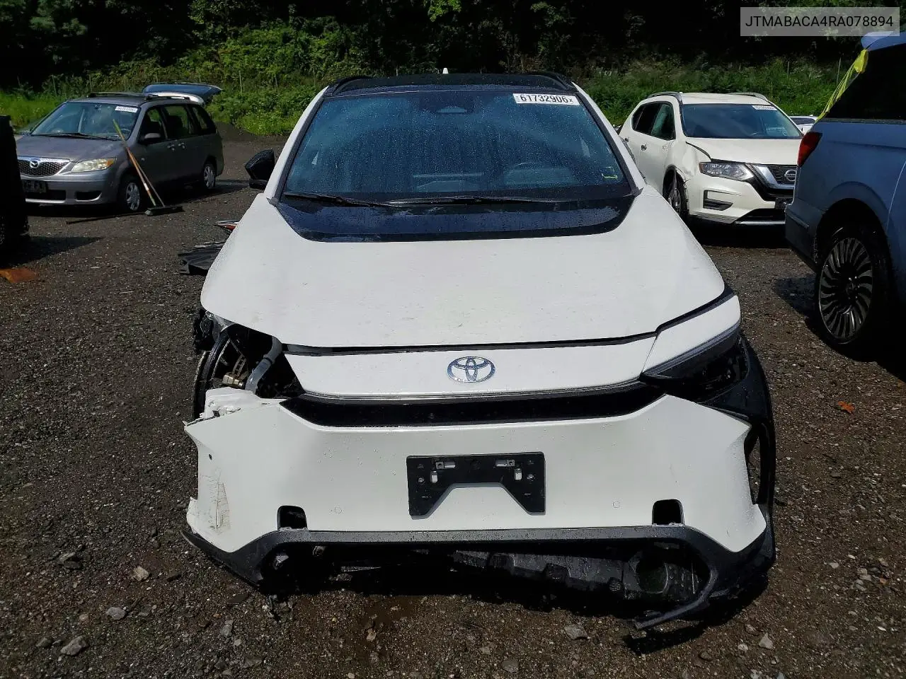 2024 Toyota Bz4X Limited VIN: JTMABACA4RA078894 Lot: 61732906