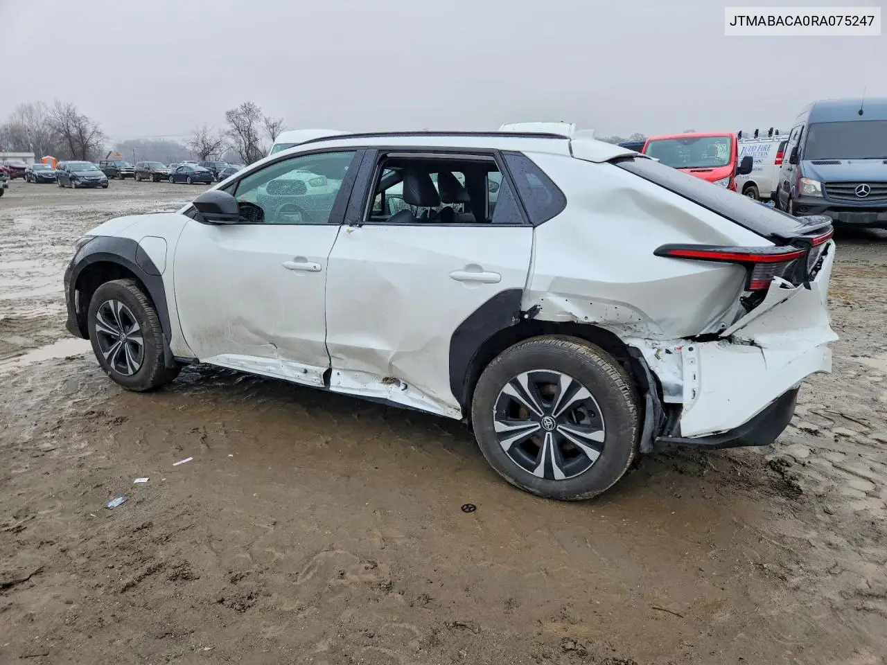2024 Toyota Bz4X Xle VIN: JTMABACA0RA075247 Lot: 79910215