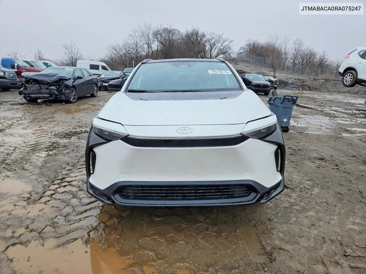2024 Toyota Bz4X Xle VIN: JTMABACA0RA075247 Lot: 79910215