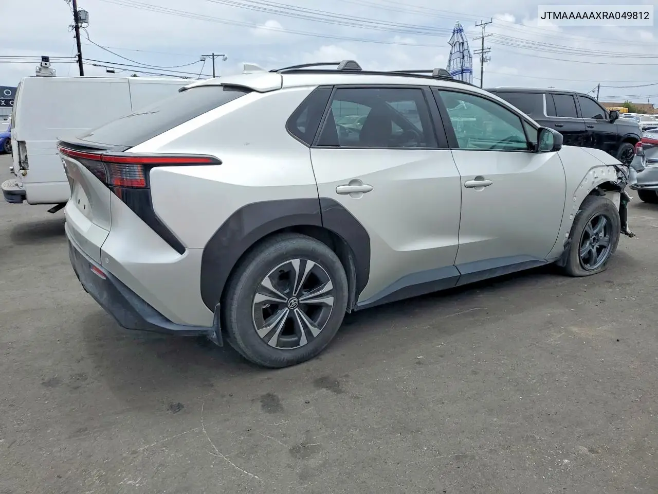 2024 Toyota Bz4X Xle VIN: JTMAAAAAXRA049812 Lot: 85979975