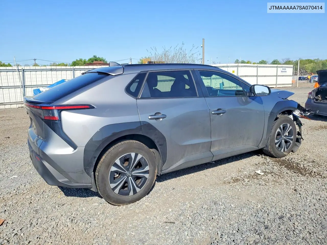 2025 Toyota Bz4X Xle VIN: JTMAAAAA7SA070414 Lot: 52027686