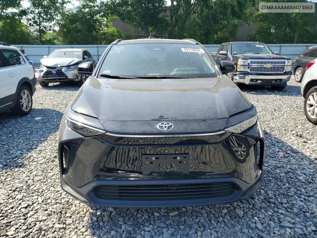 2025 Toyota Bz4X Xle VIN: JTMAAAAA6SA073563 Lot: 59118636