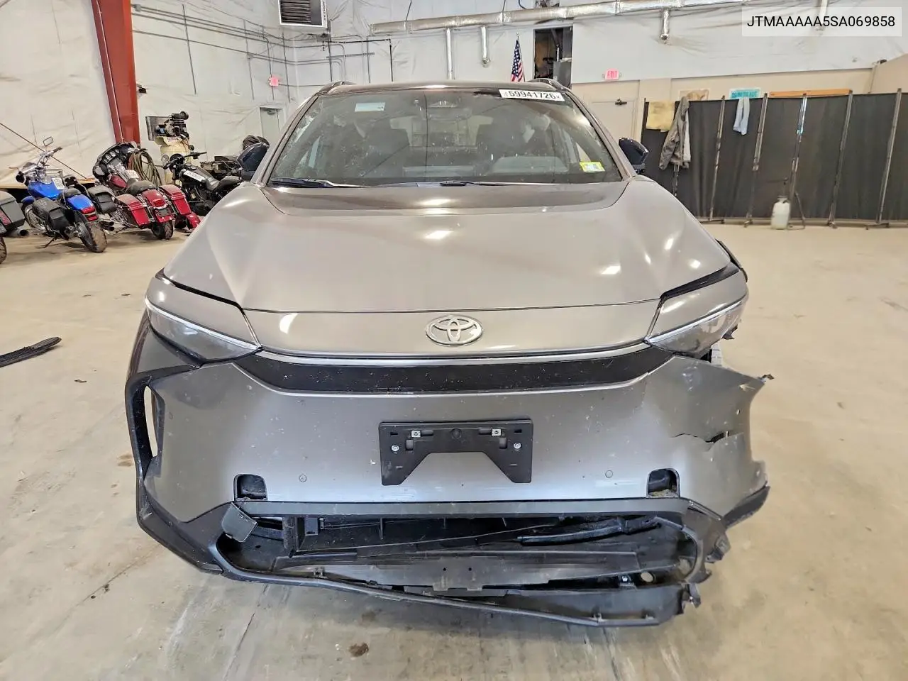 2025 Toyota Bz4X Xle VIN: JTMAAAAA5SA069858 Lot: 59941726