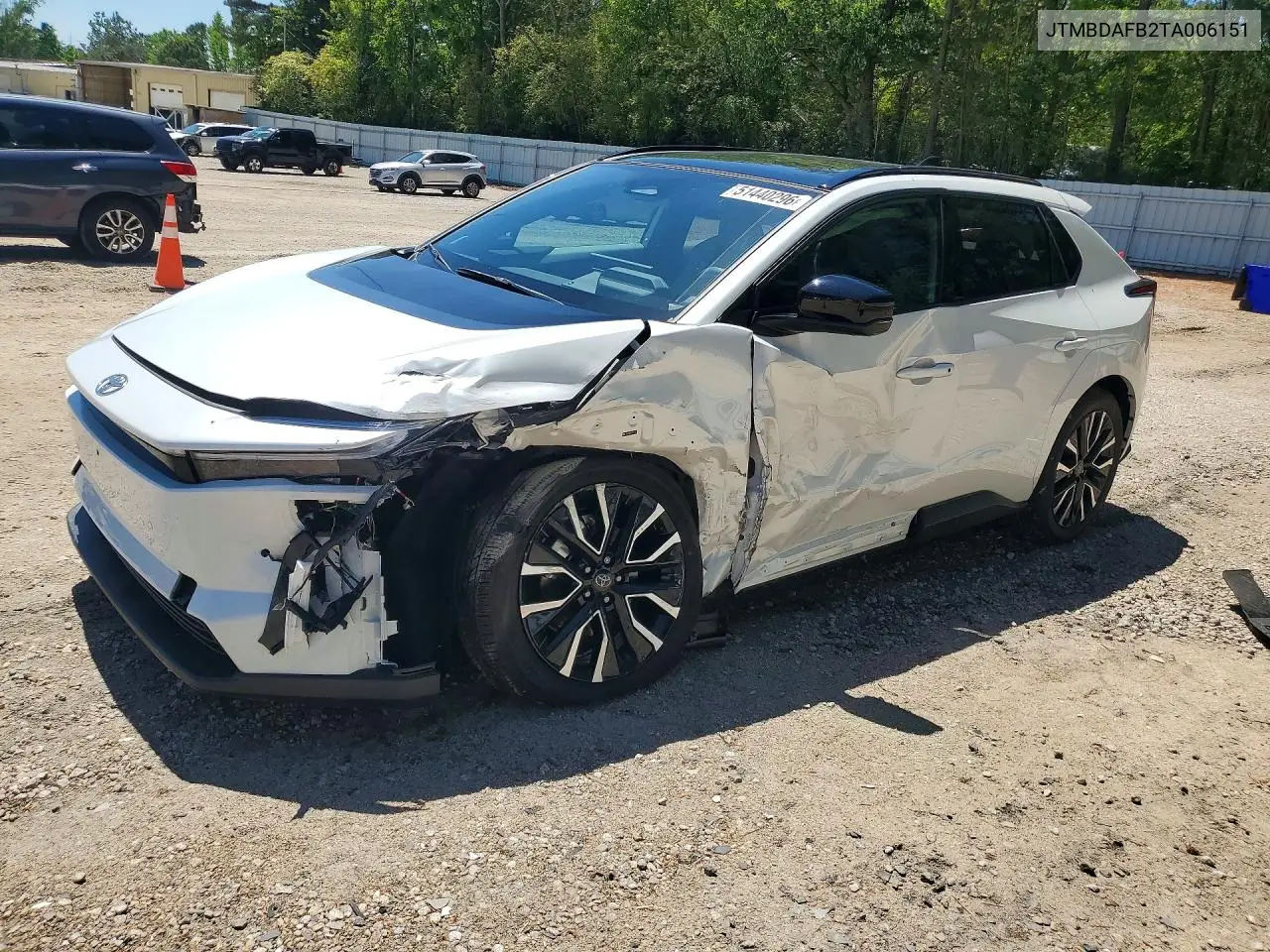 2026 Toyota Bz Xle Plus VIN: JTMBDAFB2TA006151 Lot: 51440296