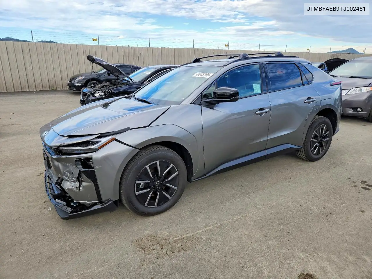 2026 Toyota Bz Xle Plus VIN: JTMBFAEB9TJ002481 Lot: 78843105
