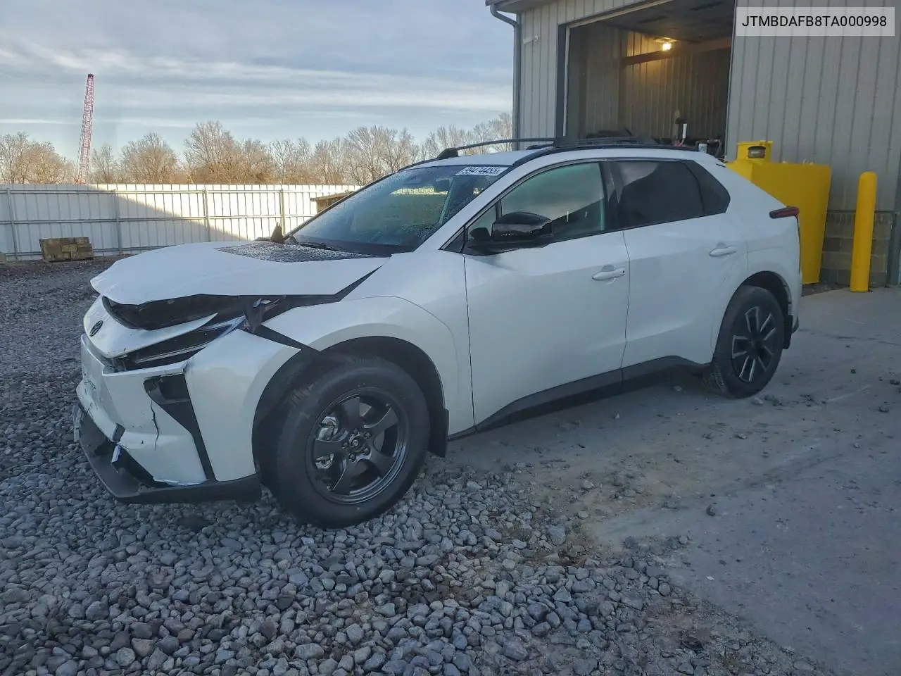 2026 Toyota Bz Xle VIN: JTMBDAFB8TA000998 Lot: 99474455