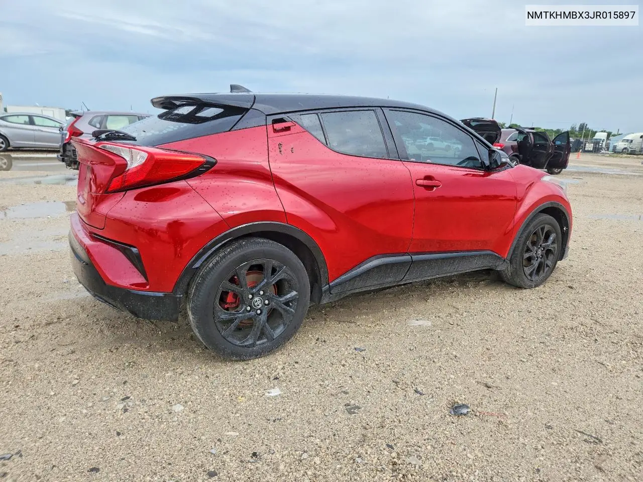 2018 Toyota C-Hr Xle VIN: NMTKHMBX3JR015897 Lot: 55966386