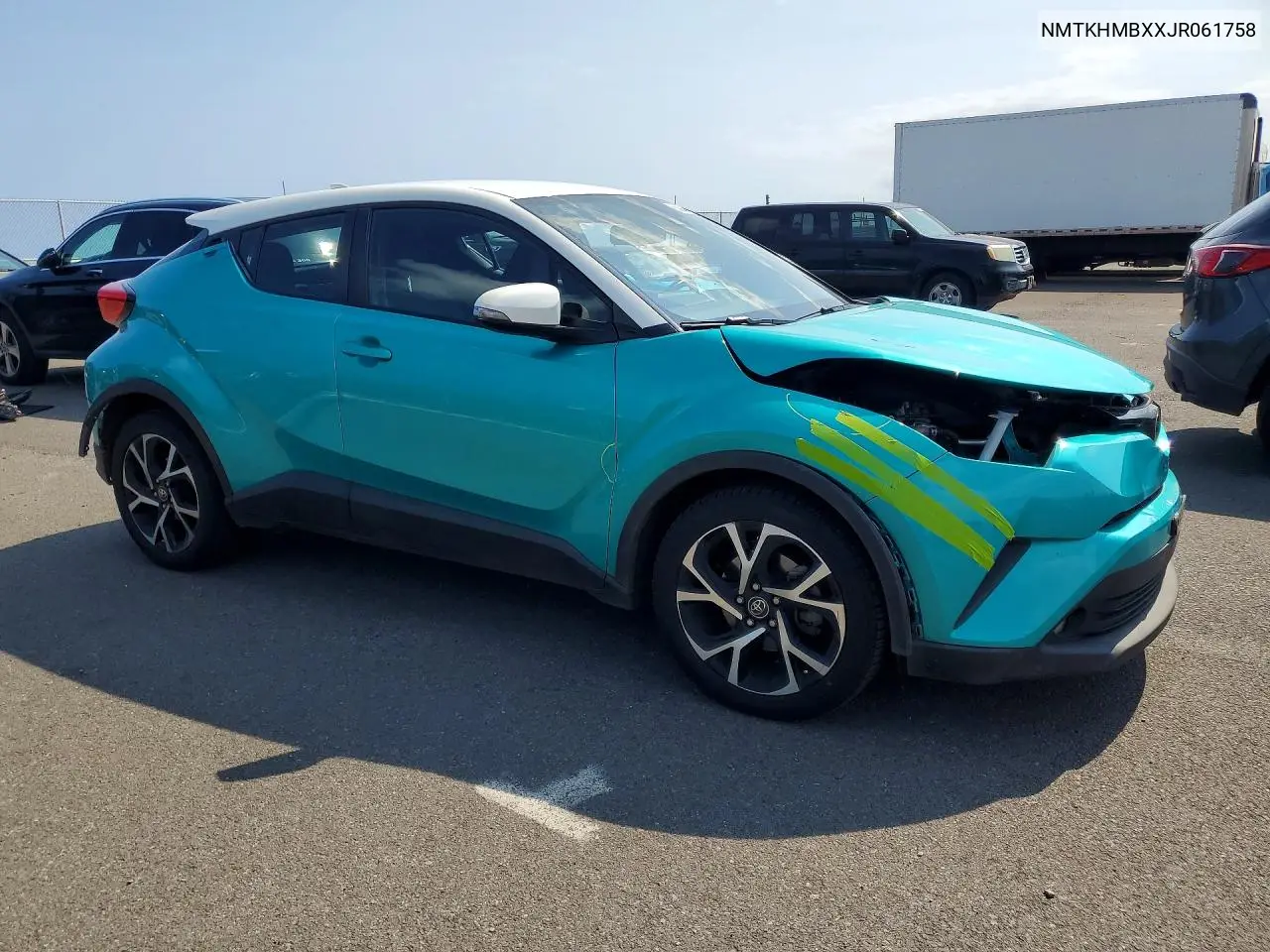 2018 Toyota C-Hr Xle VIN: NMTKHMBXXJR061758 Lot: 56333096