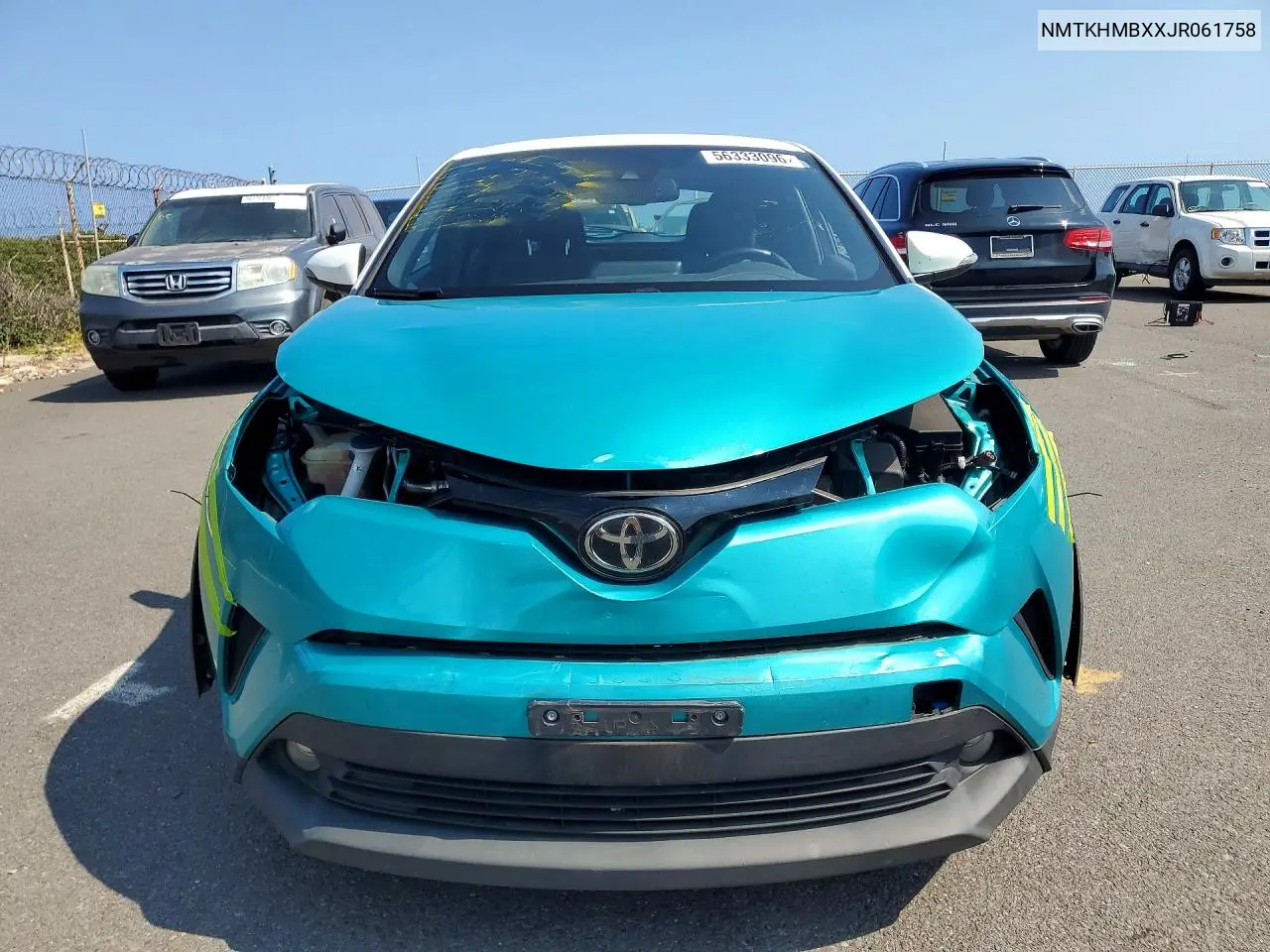 2018 Toyota C-Hr Xle VIN: NMTKHMBXXJR061758 Lot: 56333096
