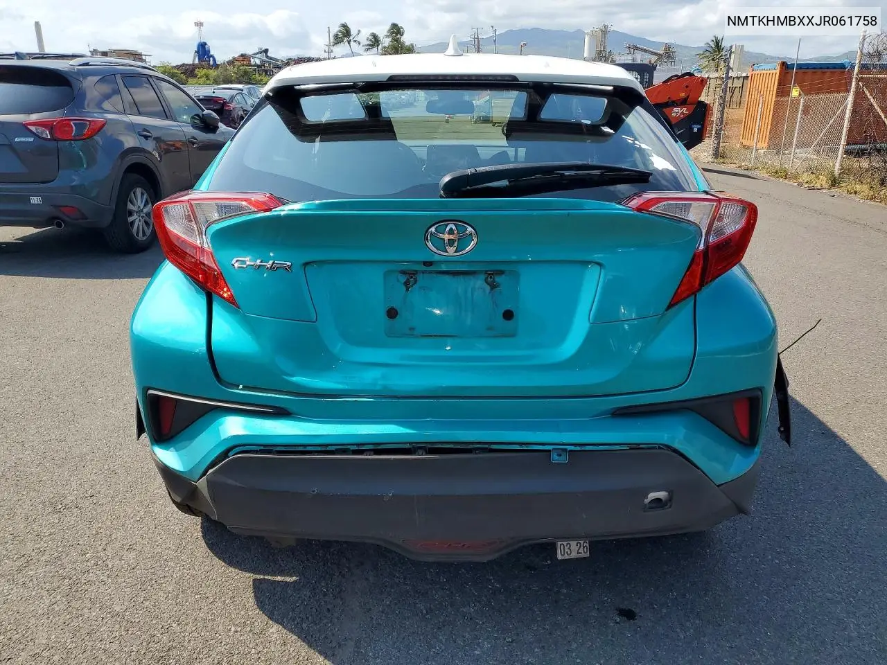 2018 Toyota C-Hr Xle VIN: NMTKHMBXXJR061758 Lot: 56333096