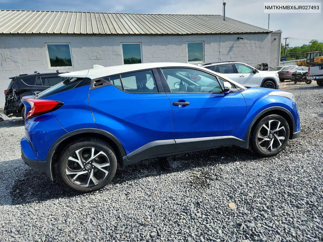 2018 Toyota C-Hr Xle VIN: NMTKHMBX6JR027493 Lot: 56682116