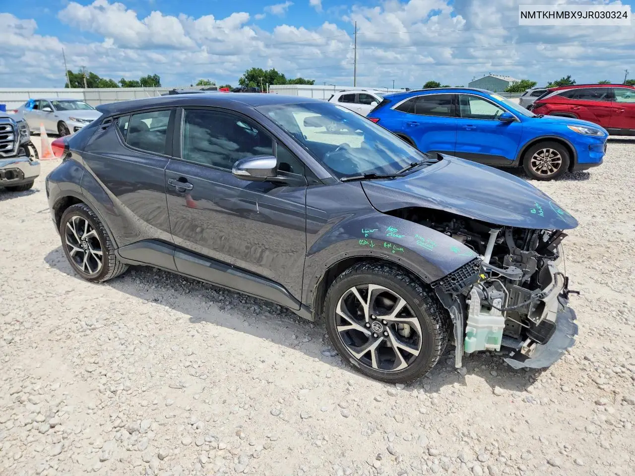 2018 Toyota C-Hr Xle VIN: NMTKHMBX9JR030324 Lot: 56936096
