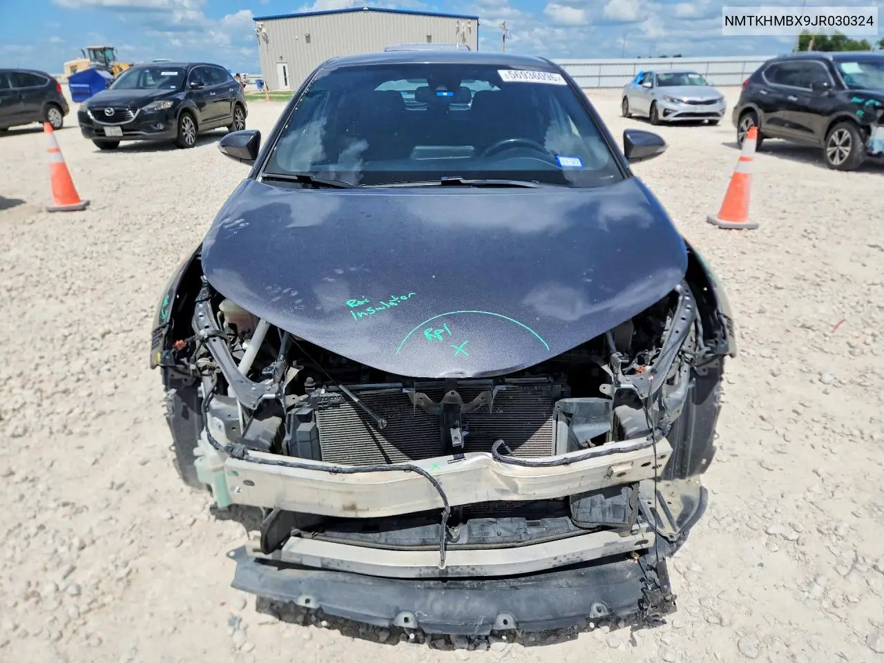 2018 Toyota C-Hr Xle VIN: NMTKHMBX9JR030324 Lot: 56936096