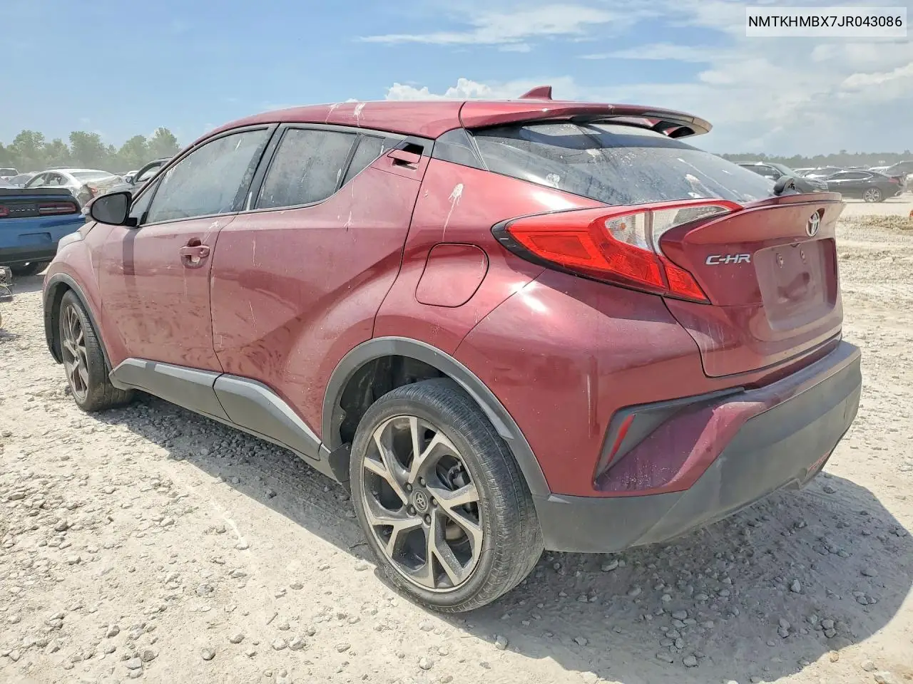 2018 Toyota C-Hr Xle Premium VIN: NMTKHMBX7JR043086 Lot: 57068866