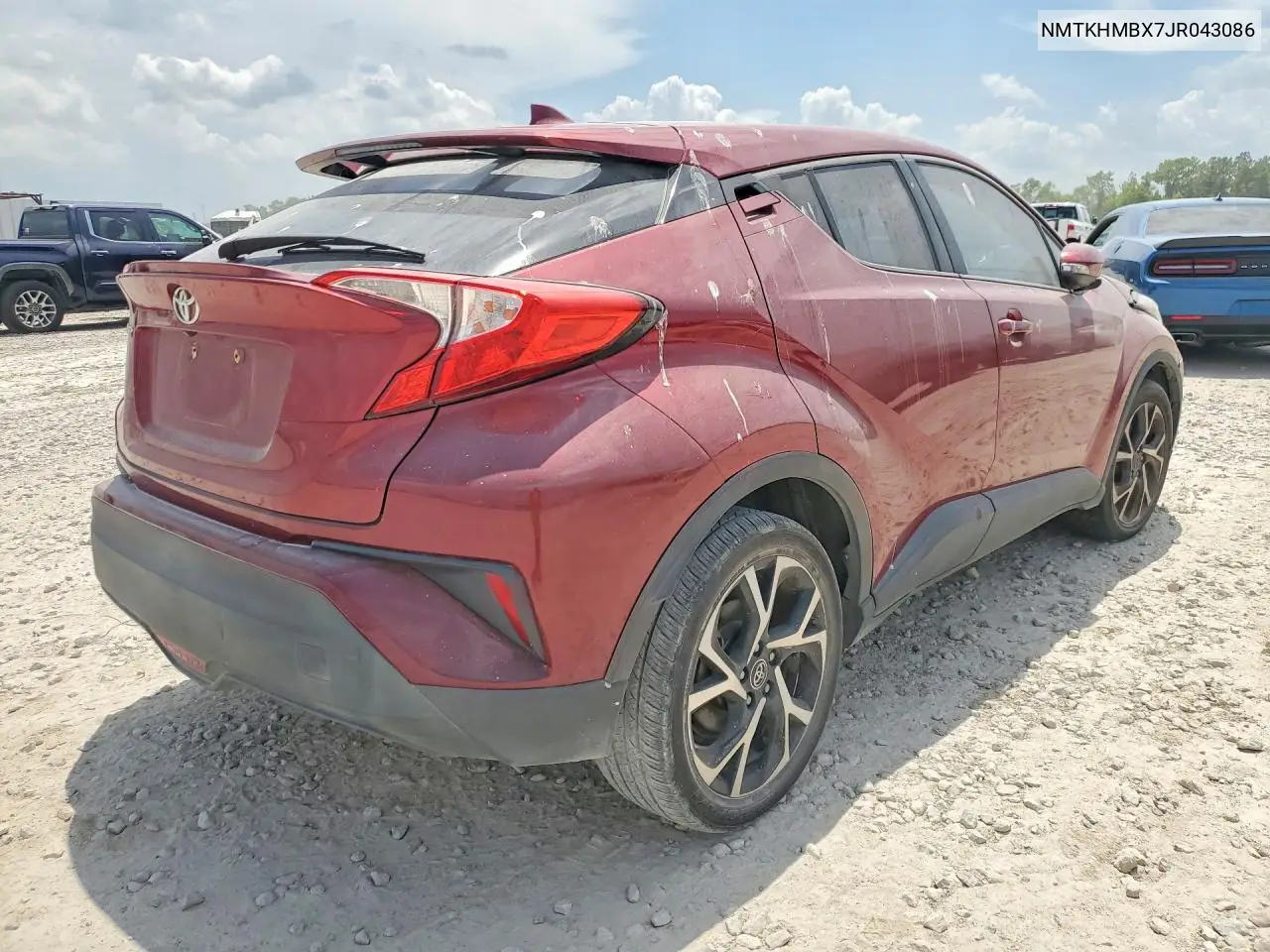 2018 Toyota C-Hr Xle Premium VIN: NMTKHMBX7JR043086 Lot: 57068866