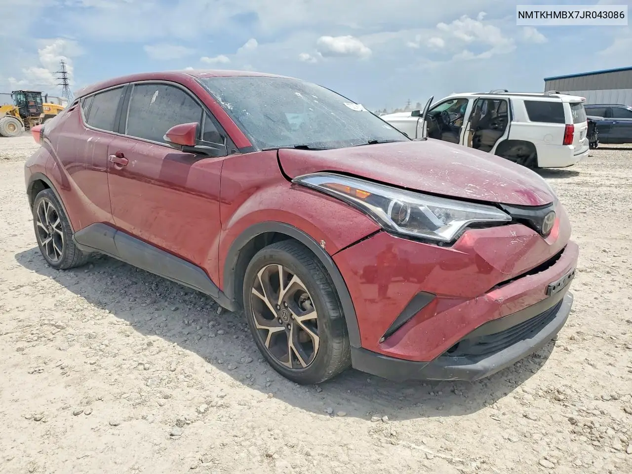2018 Toyota C-Hr Xle Premium VIN: NMTKHMBX7JR043086 Lot: 57068866