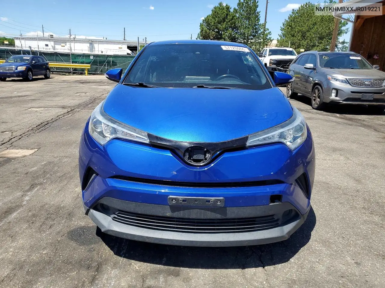 2018 Toyota C-Hr Xle VIN: NMTKHMBXXJR019221 Lot: 57120066