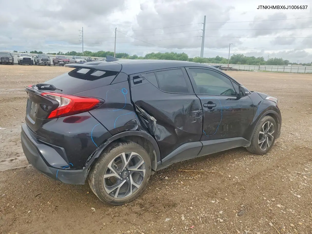 2018 Toyota C-Hr Xle VIN: JTNKHMBX6J1006637 Lot: 57335276