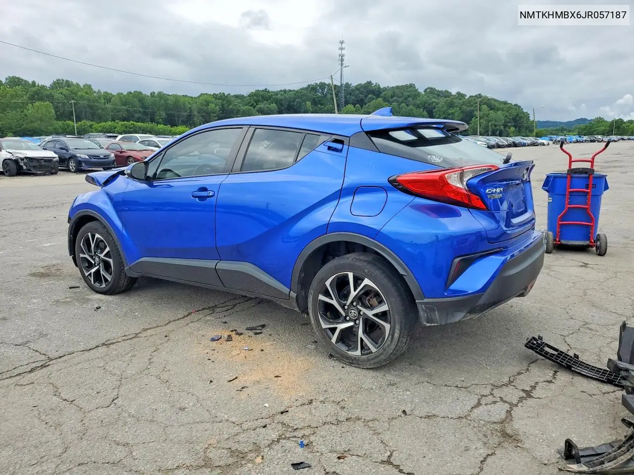 2018 Toyota C-Hr Xle Premium VIN: NMTKHMBX6JR057187 Lot: 57386386