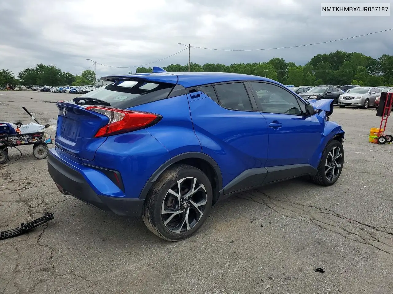 2018 Toyota C-Hr Xle Premium VIN: NMTKHMBX6JR057187 Lot: 57386386