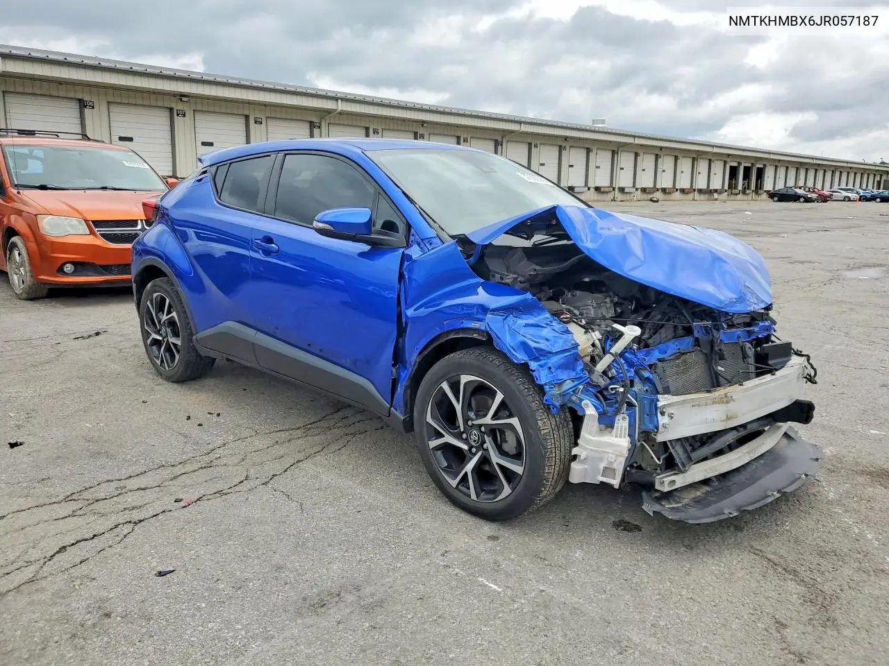 2018 Toyota C-Hr Xle Premium VIN: NMTKHMBX6JR057187 Lot: 57386386