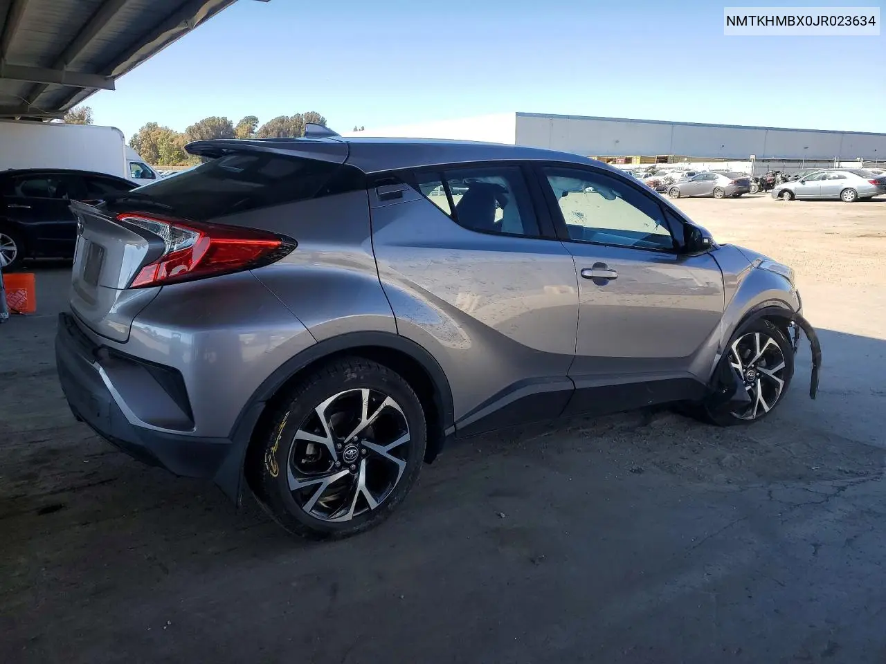 2018 Toyota C-Hr Xle VIN: NMTKHMBX0JR023634 Lot: 58483966
