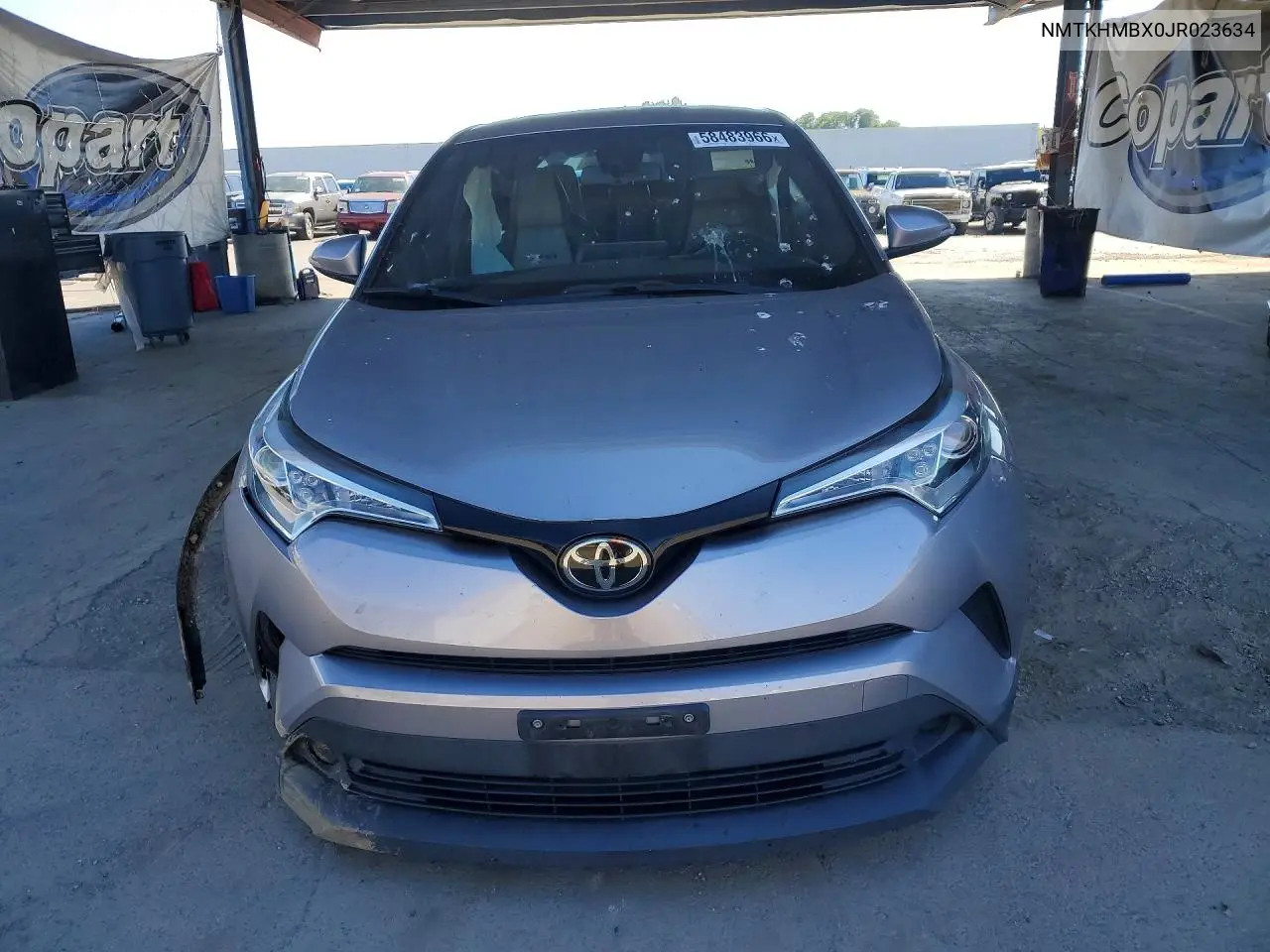 2018 Toyota C-Hr Xle VIN: NMTKHMBX0JR023634 Lot: 58483966
