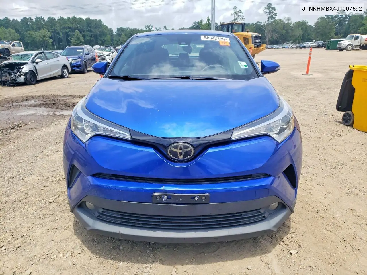 2018 Toyota C-Hr Xle Premium VIN: JTNKHMBX4J1007592 Lot: 58842196
