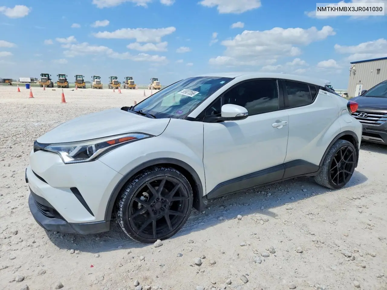2018 Toyota C-Hr Xle Premium VIN: NMTKHMBX3JR041030 Lot: 58907066
