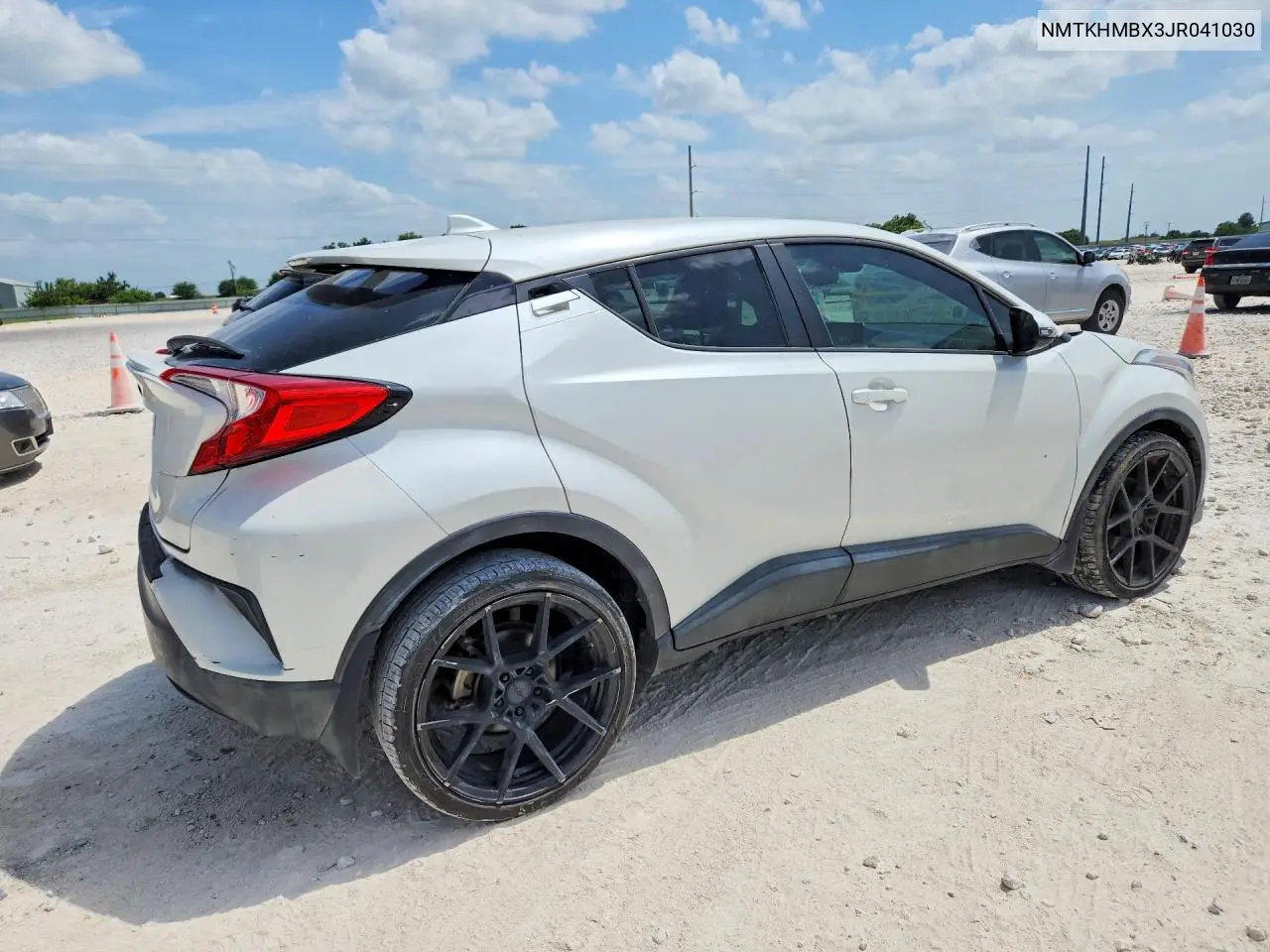 2018 Toyota C-Hr Xle Premium VIN: NMTKHMBX3JR041030 Lot: 58907066