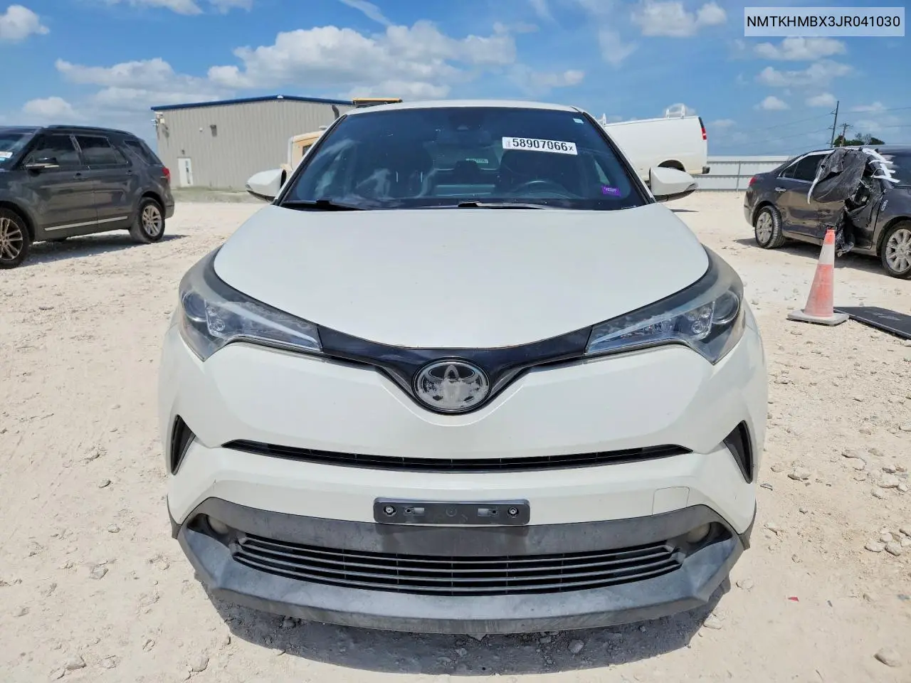 2018 Toyota C-Hr Xle Premium VIN: NMTKHMBX3JR041030 Lot: 58907066