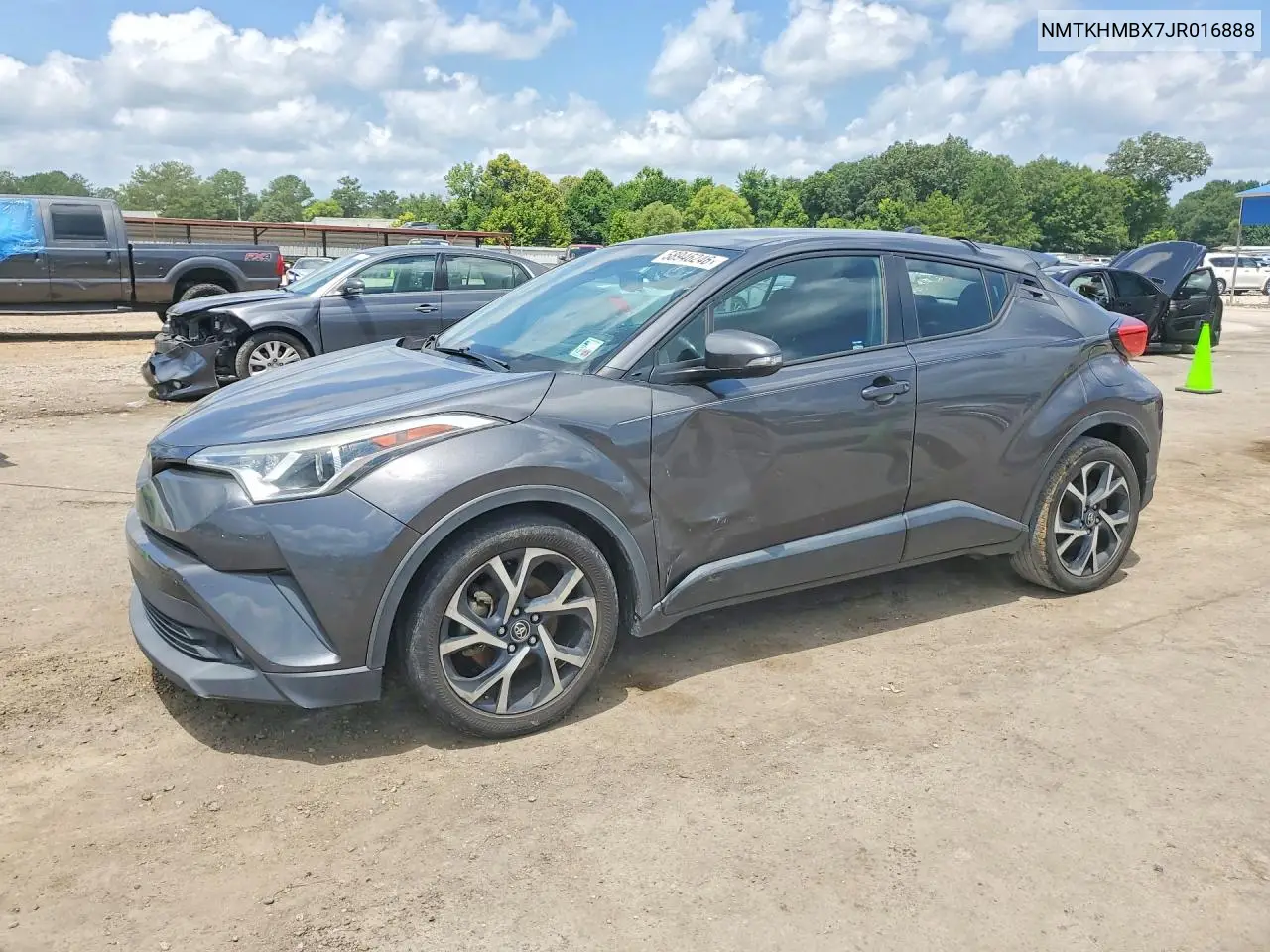 2018 Toyota C-Hr Xle Premium VIN: NMTKHMBX7JR016888 Lot: 58946246