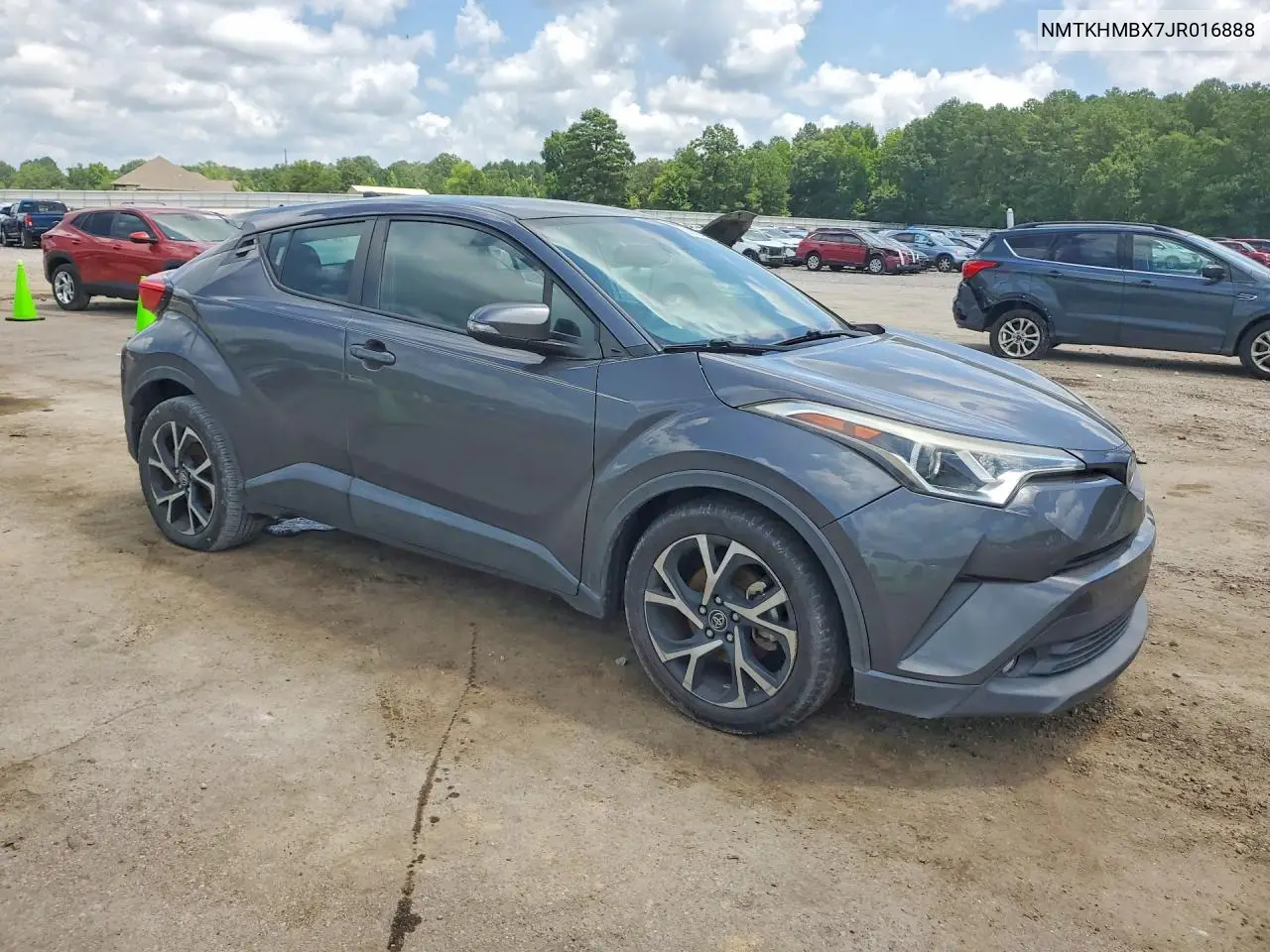 2018 Toyota C-Hr Xle Premium VIN: NMTKHMBX7JR016888 Lot: 58946246