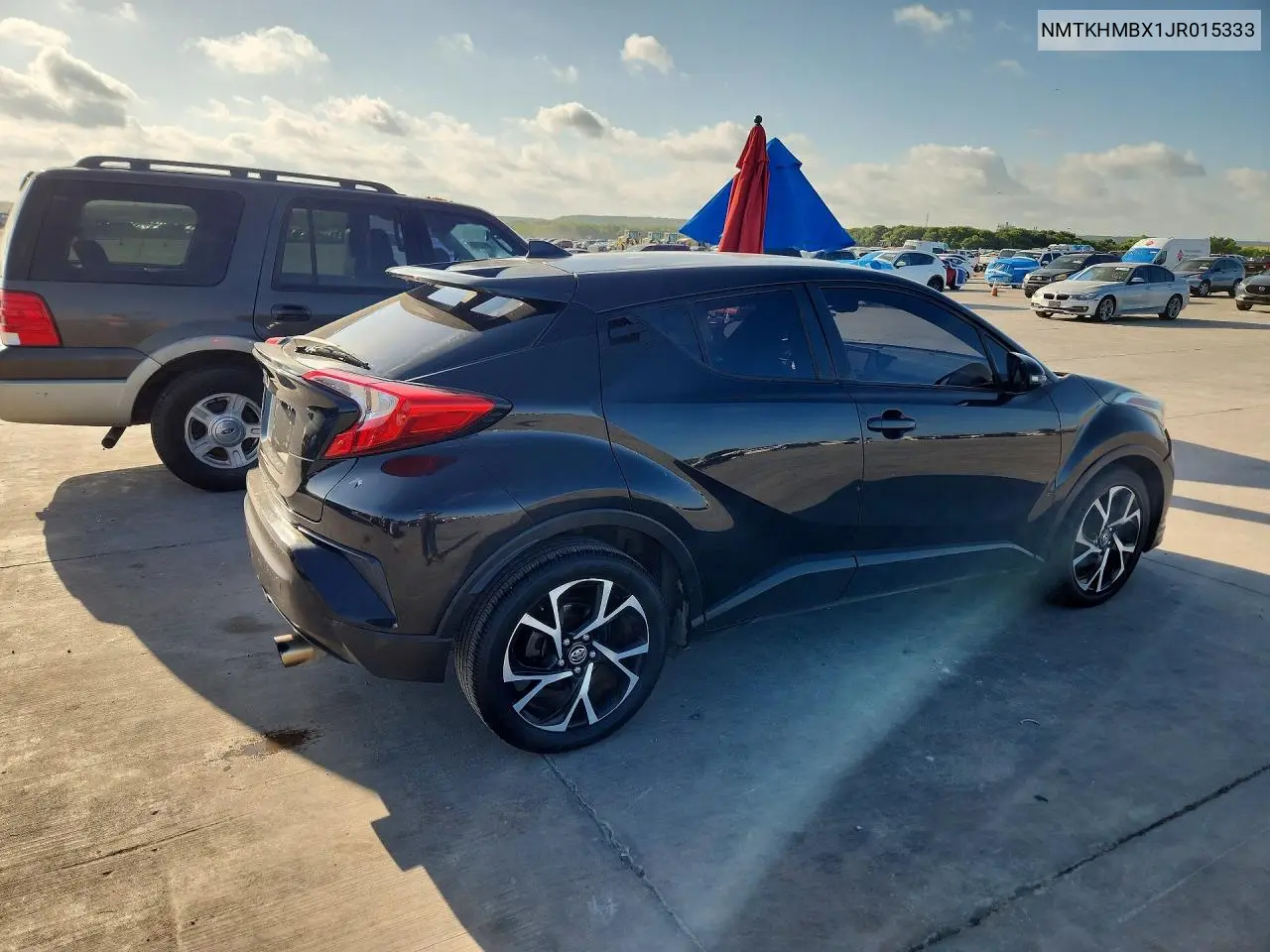 2018 Toyota C-Hr Xle VIN: NMTKHMBX1JR015333 Lot: 59218556