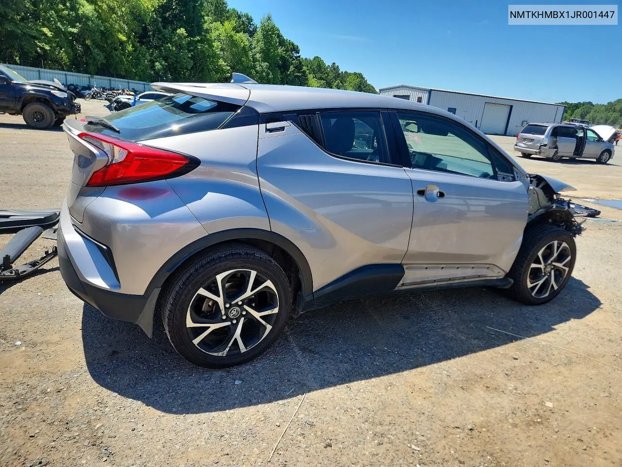 2018 Toyota C-Hr Xle VIN: NMTKHMBX1JR001447 Lot: 59875696