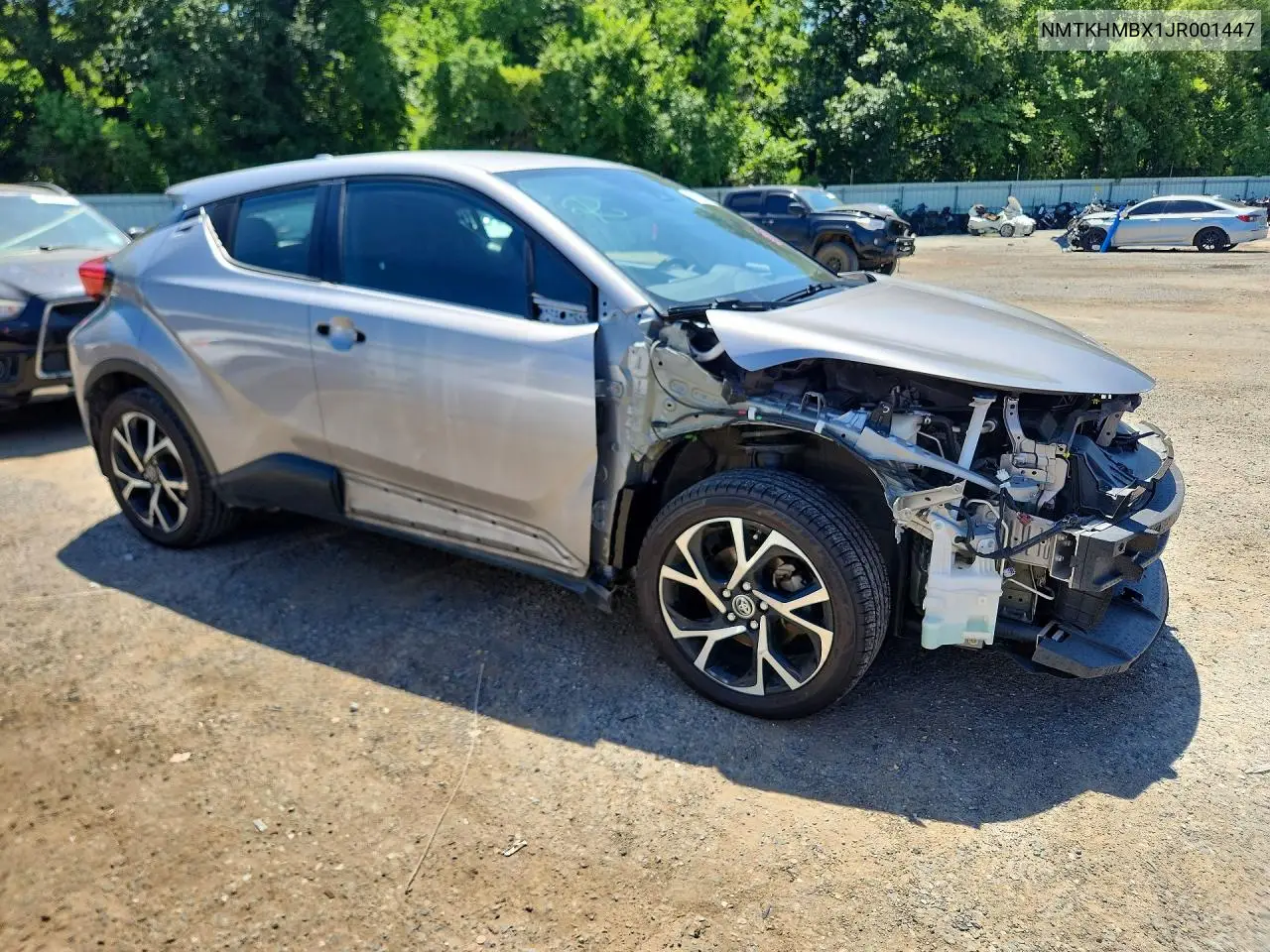 2018 Toyota C-Hr Xle VIN: NMTKHMBX1JR001447 Lot: 59875696