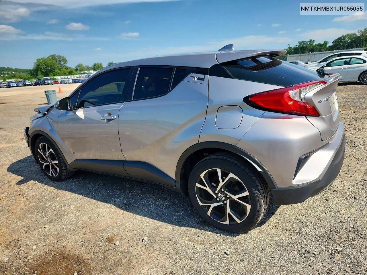 2018 Toyota C-Hr Xle Premium VIN: NMTKHMBX1JR055055 Lot: 60048266