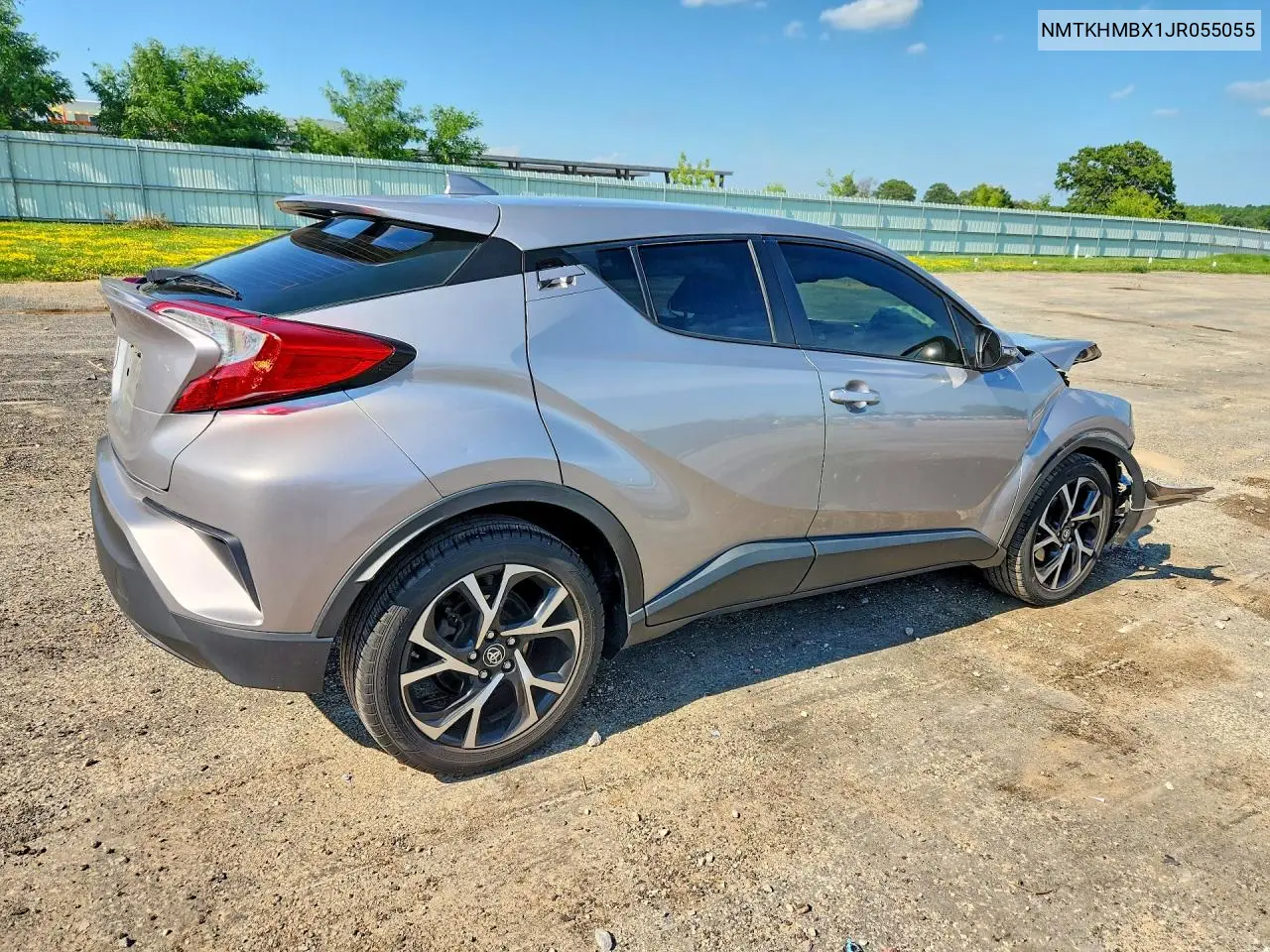 2018 Toyota C-Hr Xle Premium VIN: NMTKHMBX1JR055055 Lot: 60048266