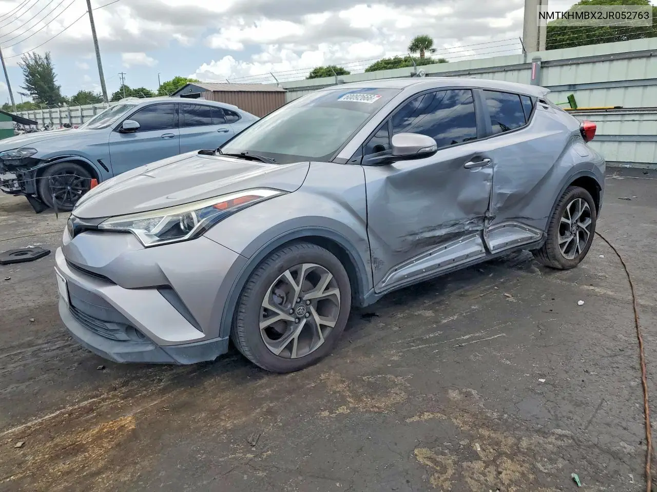 2018 Toyota C-Hr Xle VIN: NMTKHMBX2JR052763 Lot: 60092666