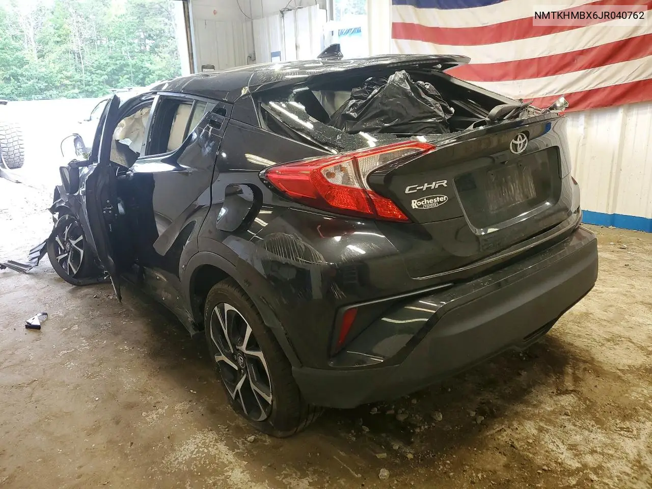 2018 Toyota C-Hr Xle VIN: NMTKHMBX6JR040762 Lot: 60126826