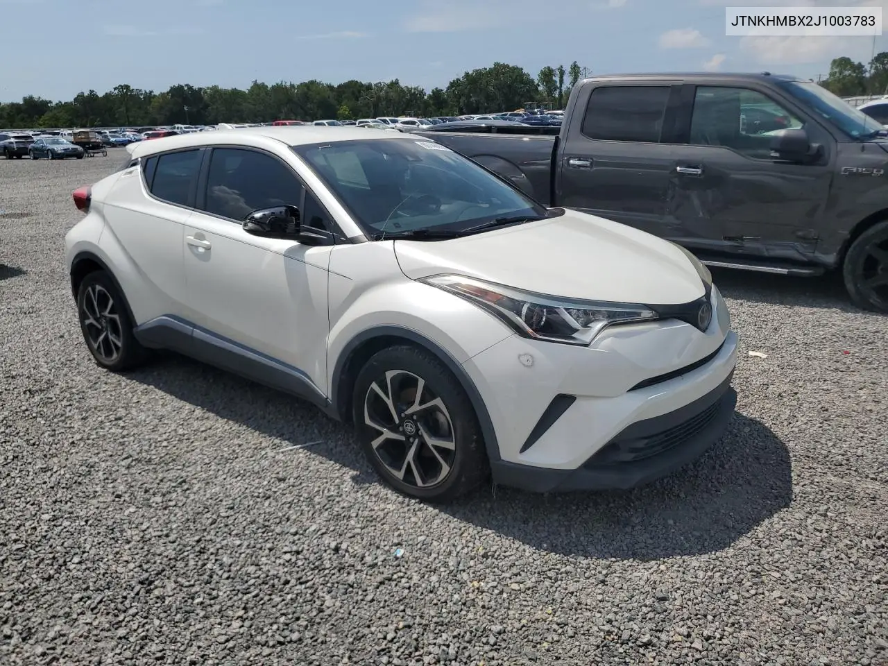 2018 Toyota C-Hr Xle VIN: JTNKHMBX2J1003783 Lot: 60146056