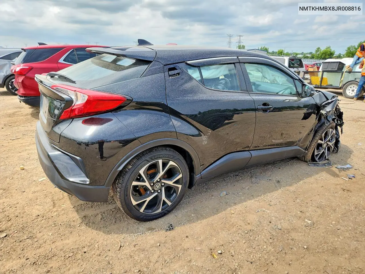 2018 Toyota C-Hr Xle VIN: NMTKHMBX8JR008816 Lot: 60229956