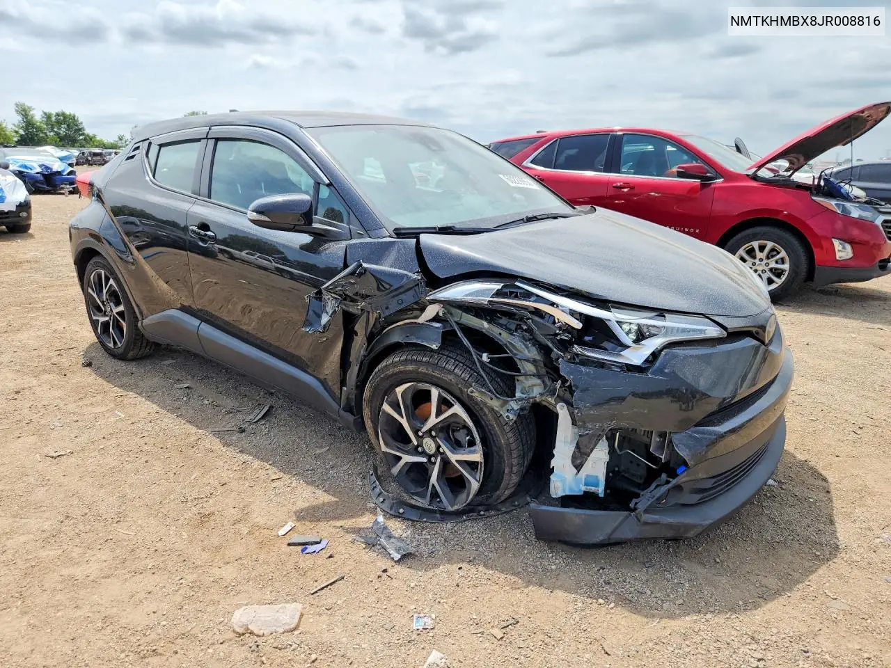 2018 Toyota C-Hr Xle VIN: NMTKHMBX8JR008816 Lot: 60229956