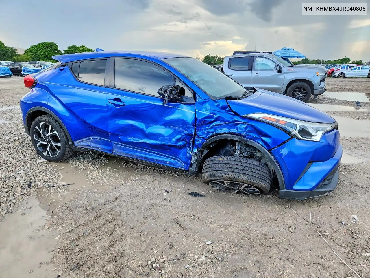 2018 Toyota C-Hr Xle VIN: NMTKHMBX4JR040808 Lot: 60305836