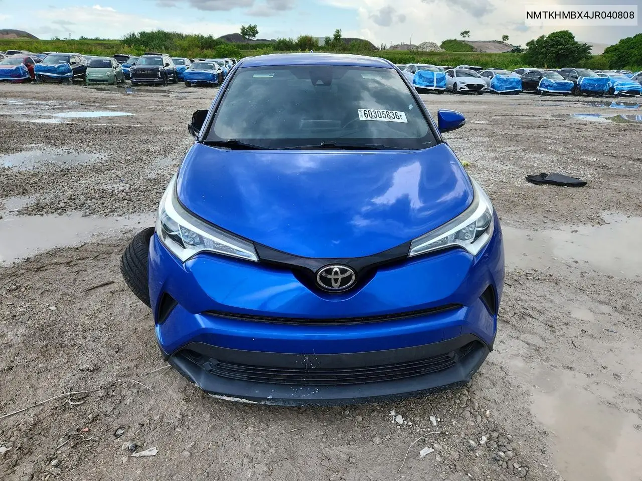 2018 Toyota C-Hr Xle VIN: NMTKHMBX4JR040808 Lot: 60305836