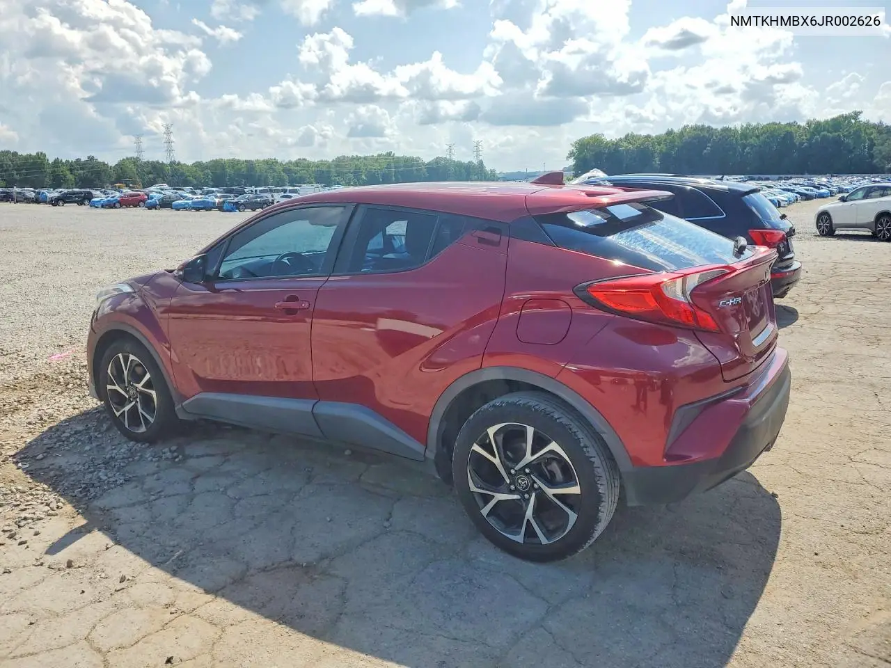 2018 Toyota C-Hr Xle VIN: NMTKHMBX6JR002626 Lot: 60321086