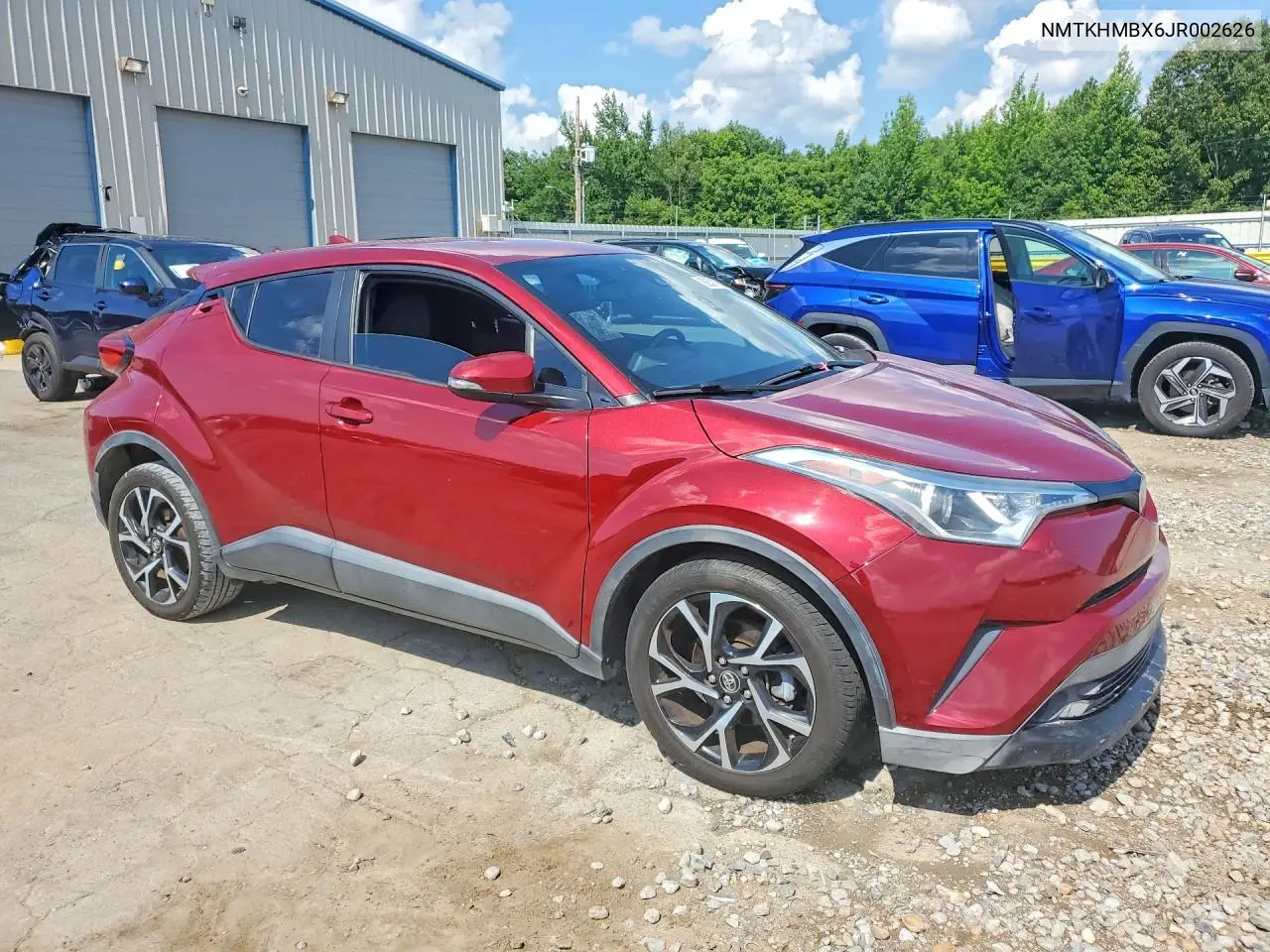 2018 Toyota C-Hr Xle VIN: NMTKHMBX6JR002626 Lot: 60321086