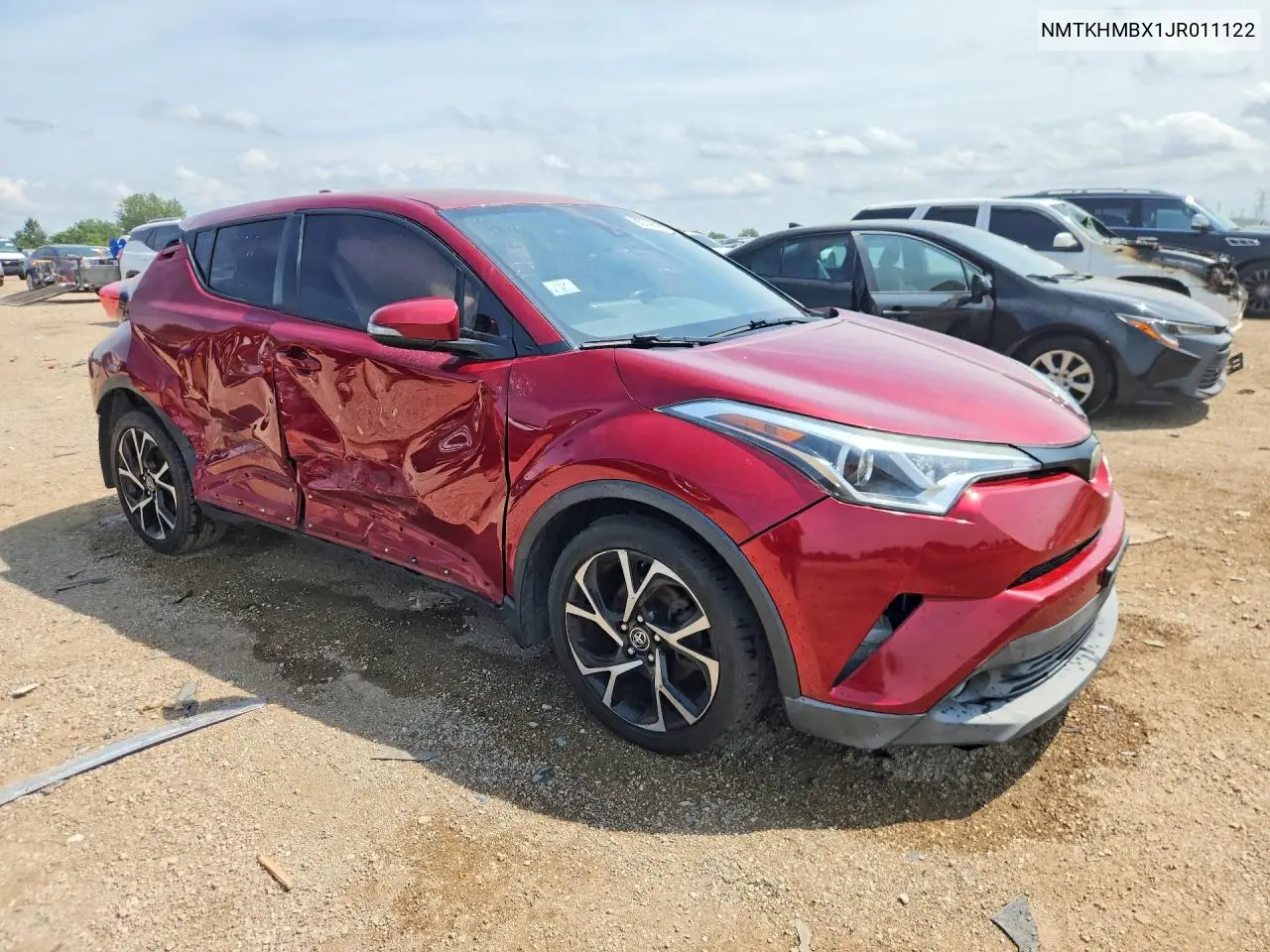 2018 Toyota C-Hr Xle Premium VIN: NMTKHMBX1JR011122 Lot: 60398966