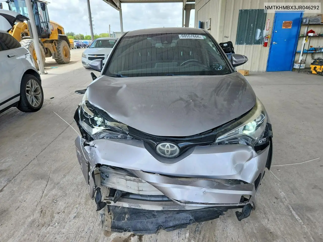 2018 Toyota C-Hr Xle VIN: NMTKHMBX3JR046292 Lot: 60557666