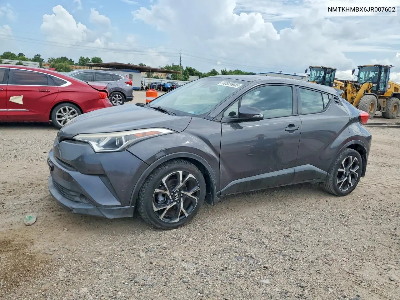 2018 Toyota C-Hr Xle VIN: NMTKHMBX6JR007602 Lot: 60599906